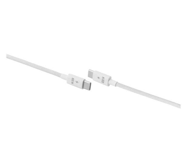 Silver Monkey Kabel Core USB-C - USB-C 100W 1m biały - 1568847 - zdjęcie 2